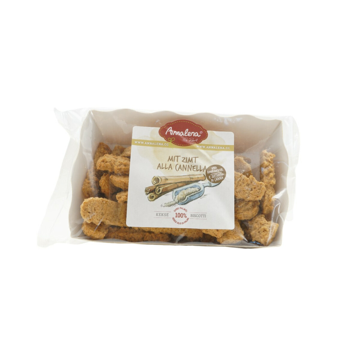 Biscotti con canella e zucchero di canna