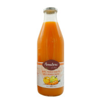 Mela arancia carota 100%  - 1 lt. - vetro