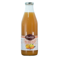 Apfel Orange Karotte 100% - 1 lt. - Glas