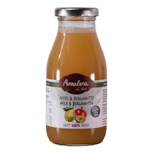 Apfel Bergamotte 100% - 250 ml - Glas